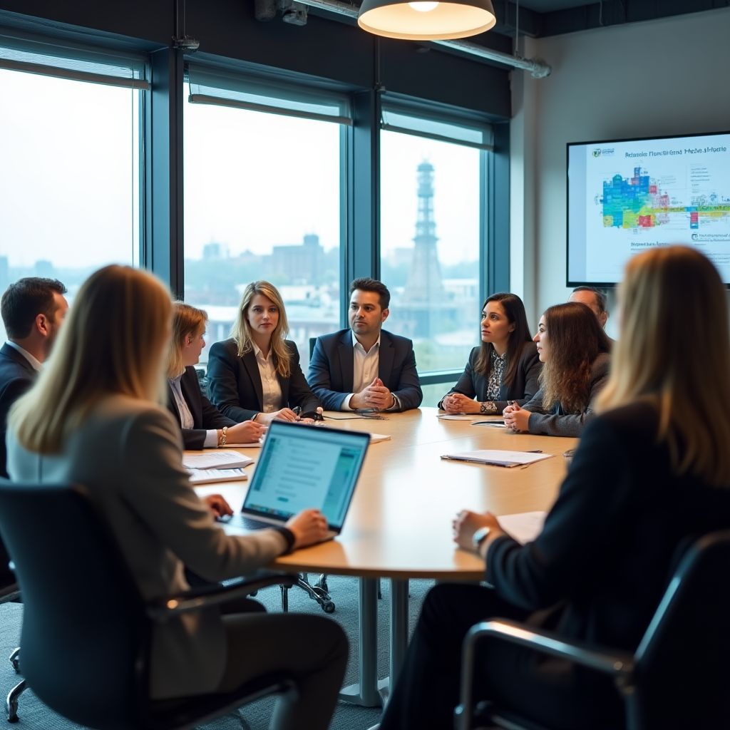 Fundadores de Ditolylyst en la inauguración