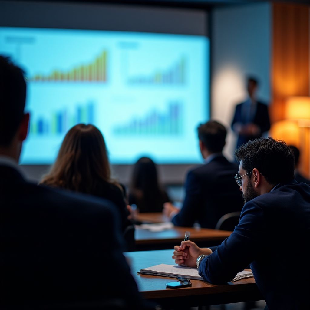 Seminario especializado en análisis del mercado petrolero