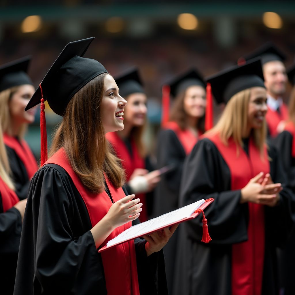 Ceremonia de graduación de estudiantes Ditolylyst