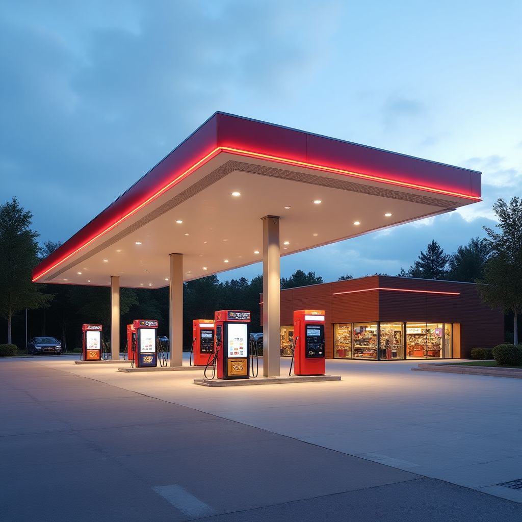 Modernización de red de estaciones de servicio
